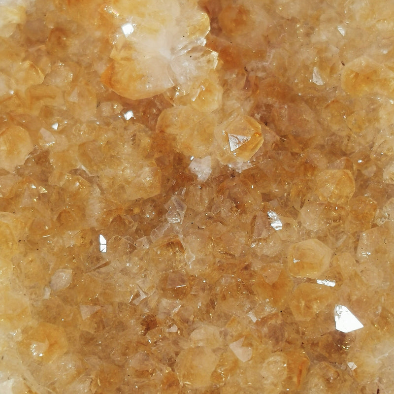 Citrine (Heated) Druzy - C Grade - Mineral