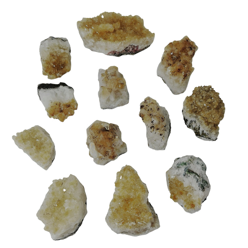 Citrine (Heated) Druzy - C Grade - Mineral