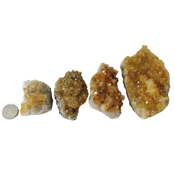 Citrine (Heated) Druzy - C Grade - Mineral