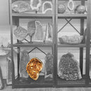 Citrine with Calcite - Polished Druze Freeform - Statement Specimen