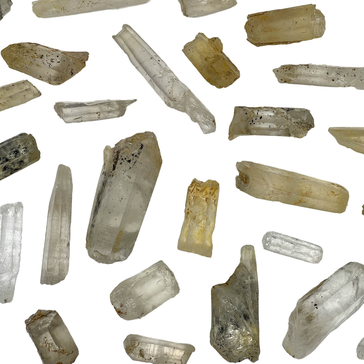 Clear Quartz - Facet Grade - Rough - King Citrine Mine, Mt Breakenridge, BC, Canada