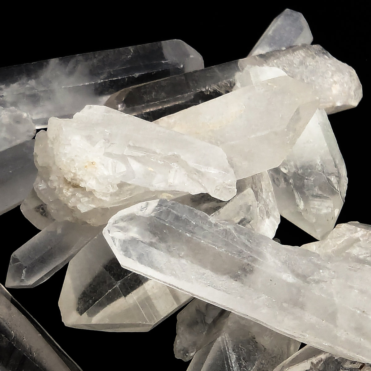 Clear Quartz Points specimen from Madagascar.