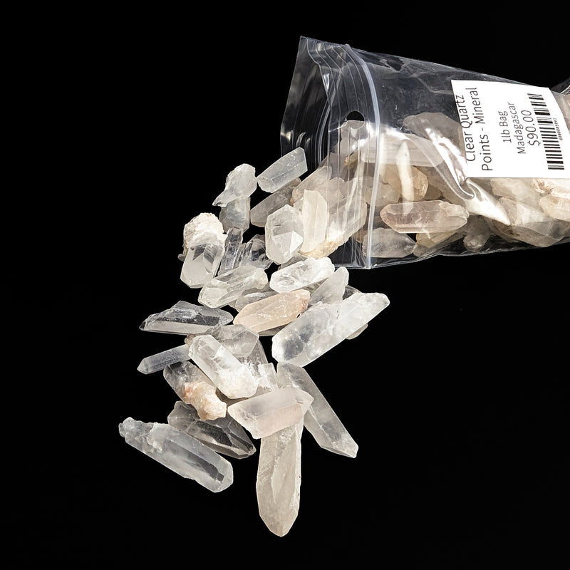 Clear Quartz Points - Mineral