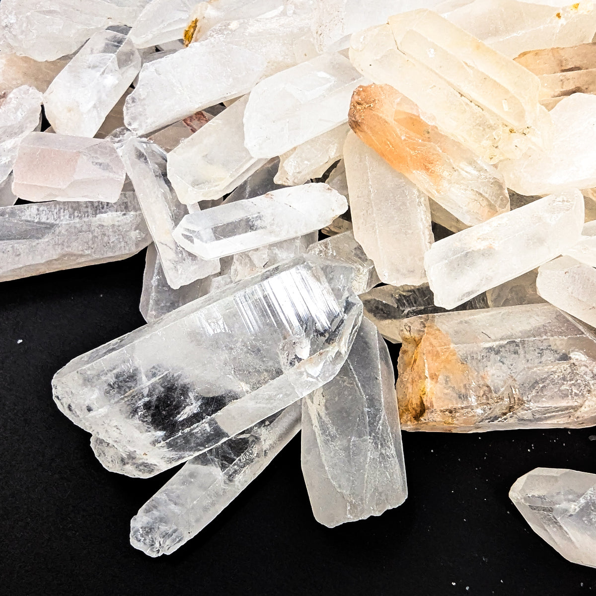 Clear Quartz Points specimen from Madagascar.