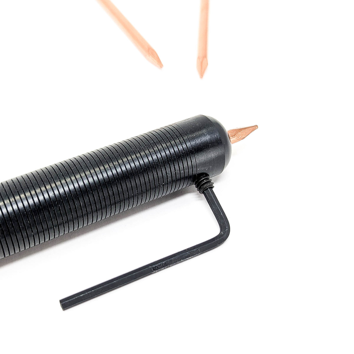 Copper Nails for Pressure Flaking 2pcs.