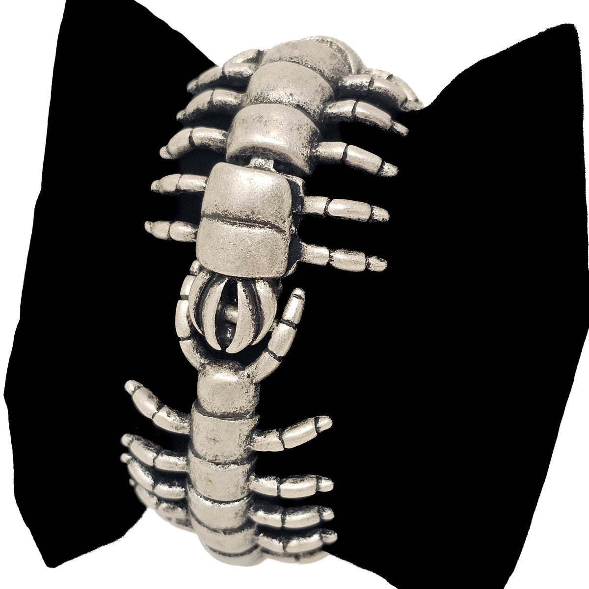 Crawly Creature stainless steel bracelet.