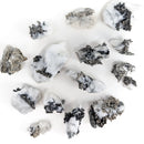 Dendritic Silver Ore in Calcite - Mineral