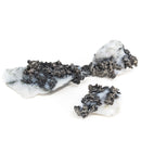 Dendritic Silver Ore in Calcite - Mineral