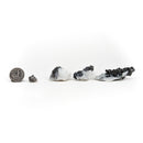 Dendritic Silver Ore in Calcite - Mineral