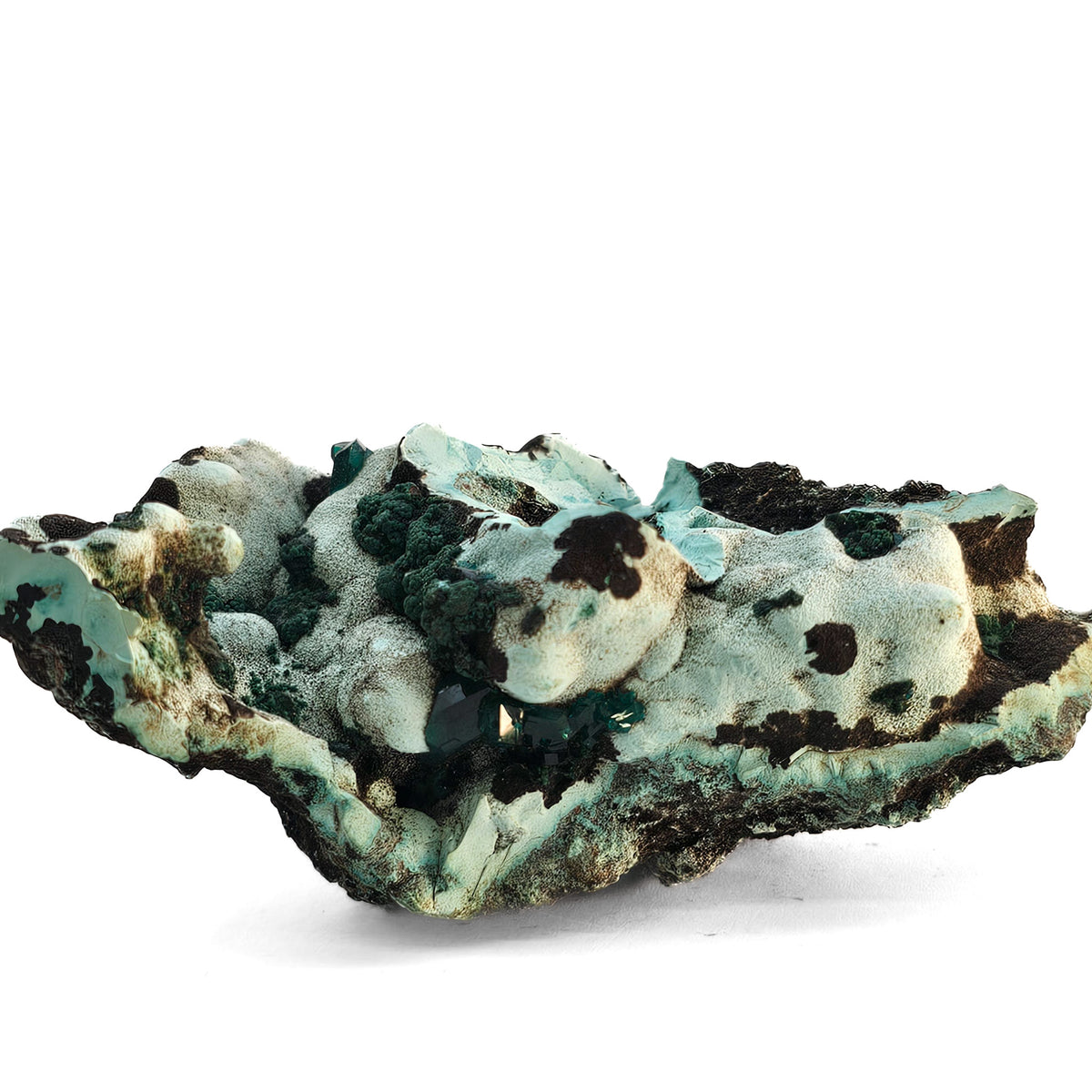 Dioptase specimen.