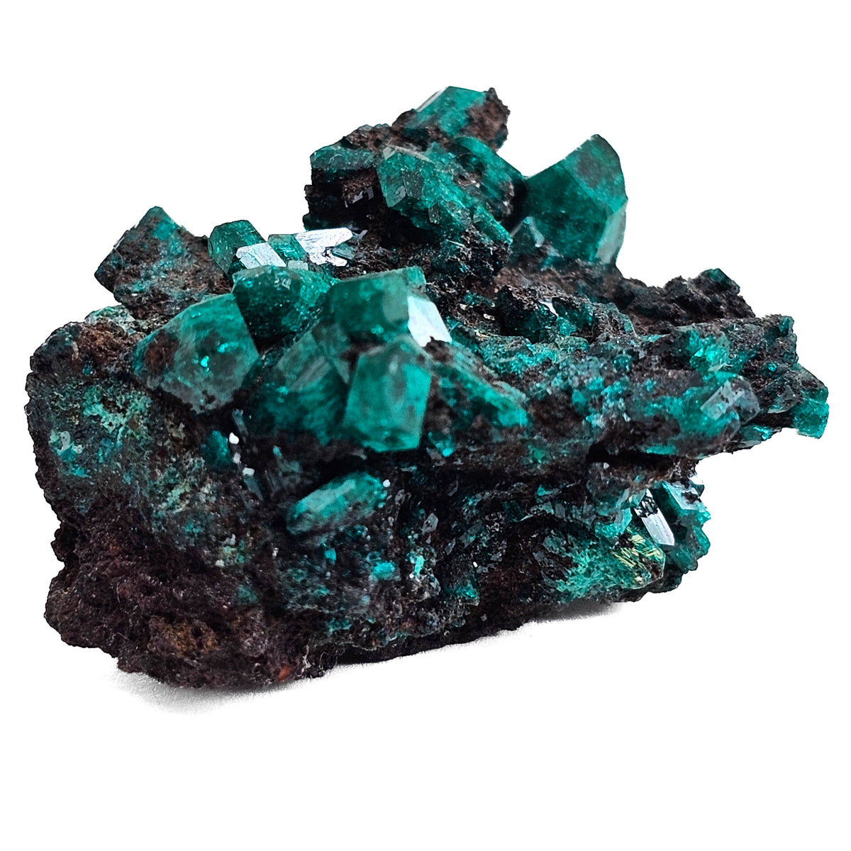 Dioptase specimen.
