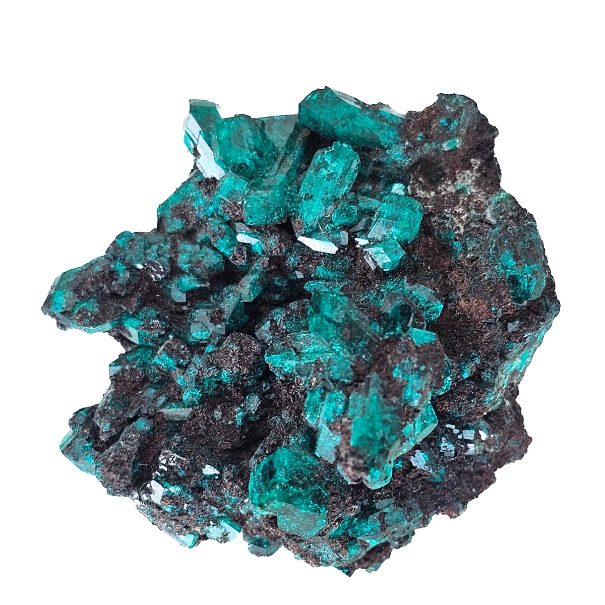Dioptase specimen.