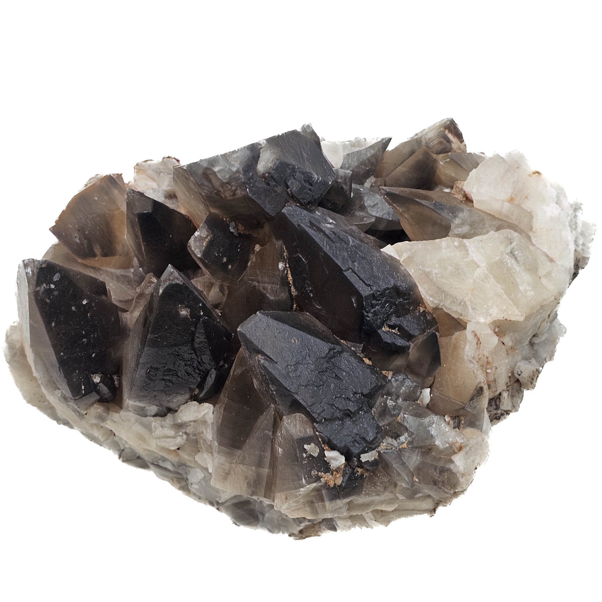 Dogtooth Calcite specimen, calcium carbonate, from Touissit mining district, Oriental Region, Morocco.