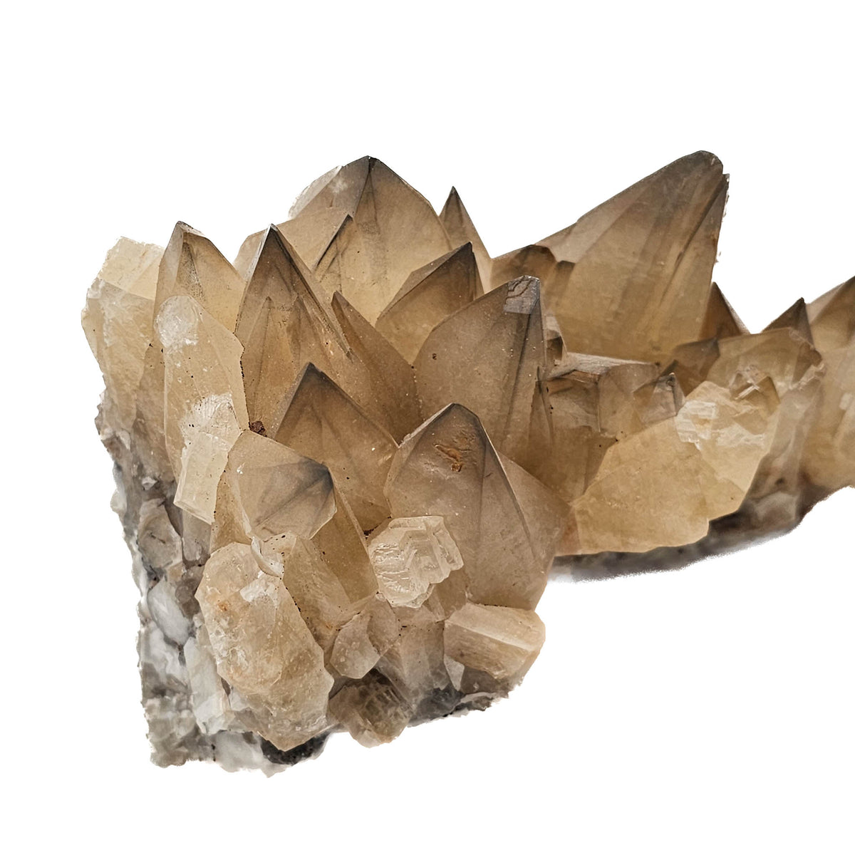 Dogtooth Calcite specimen, calcium carbonate, from Touissit mining district, Oriental Region, Morocco.