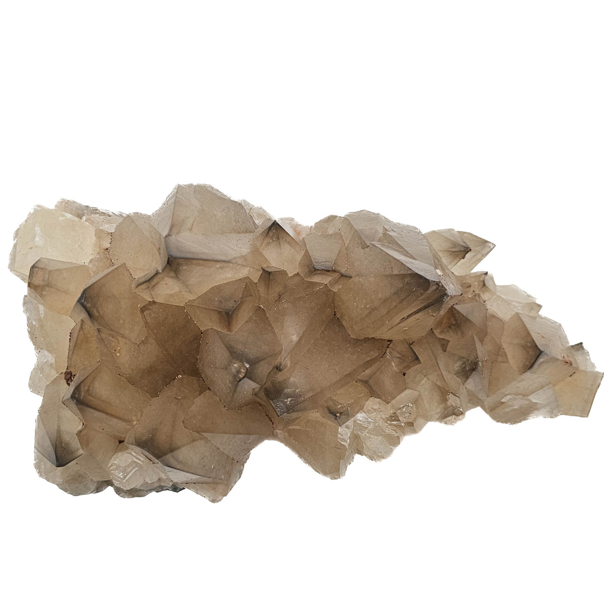 Dogtooth Calcite specimen, calcium carbonate, from Touissit mining district, Oriental Region, Morocco.