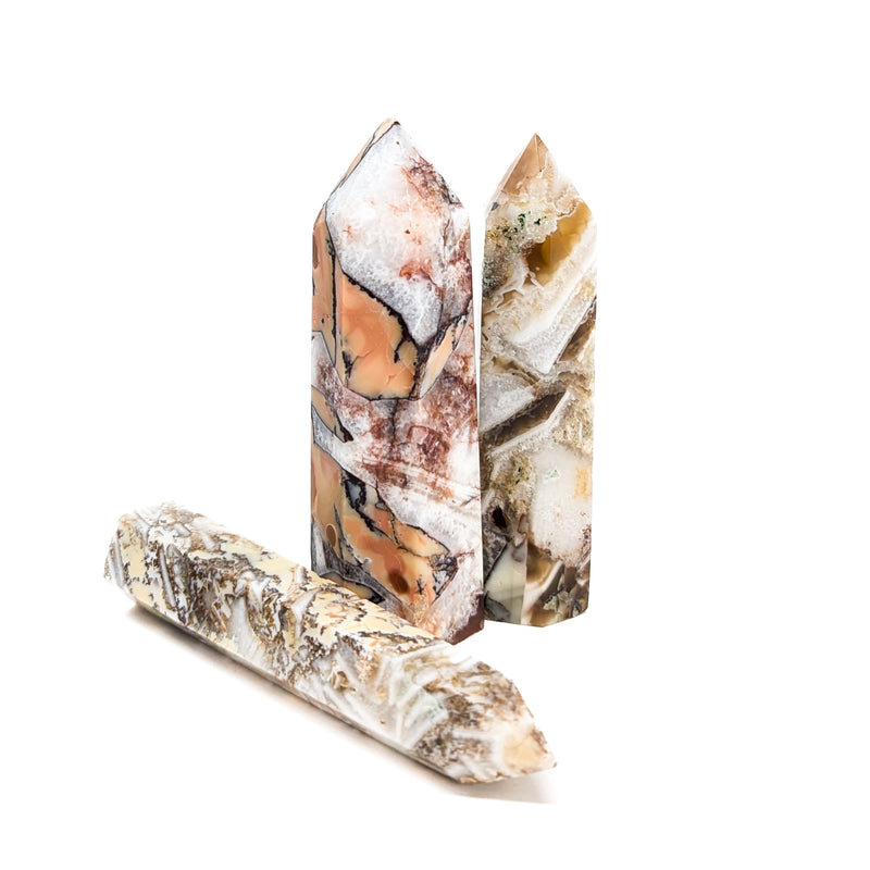 Fire Opal in Matrix - Tower