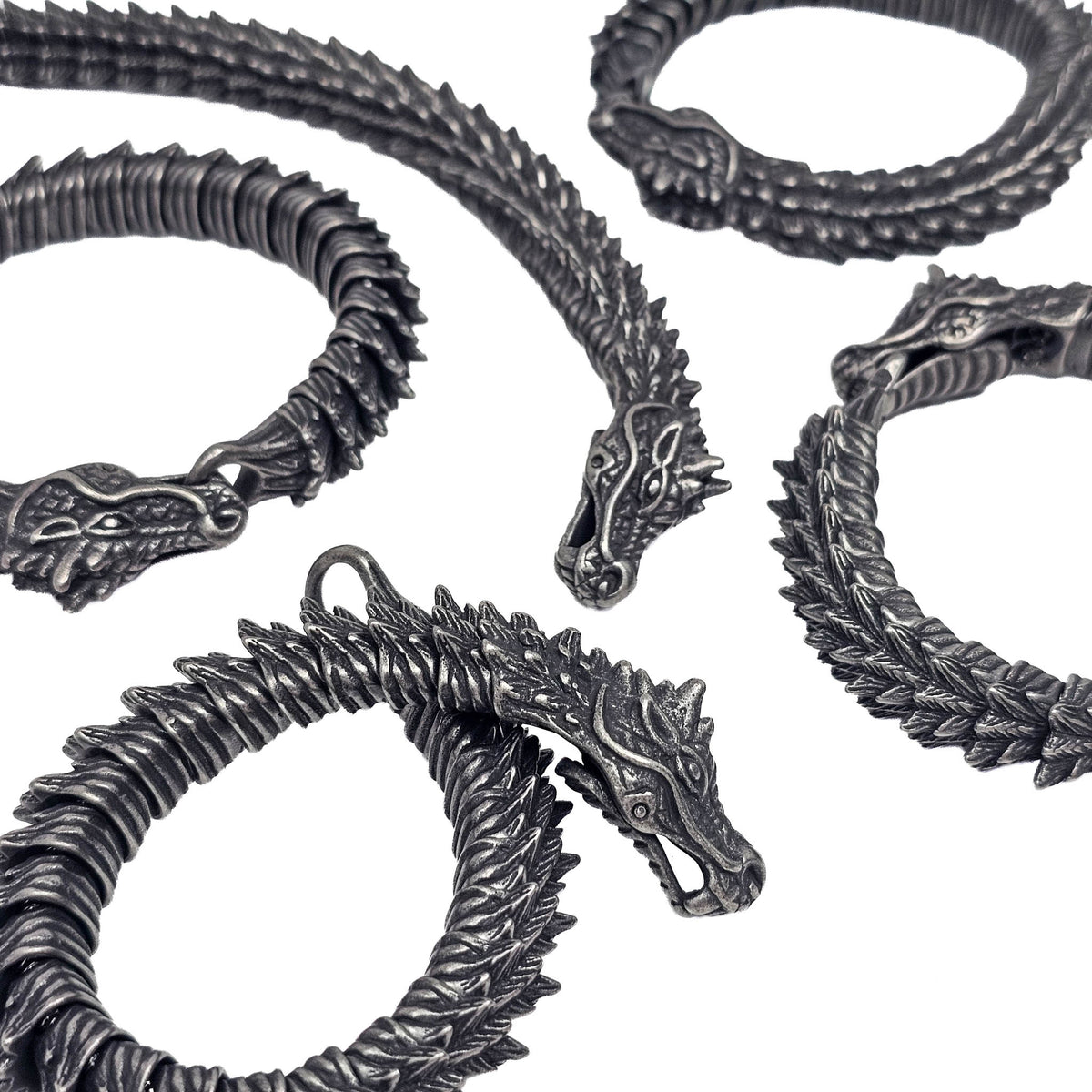 Dragon Full Body stainless steel bracelet.
