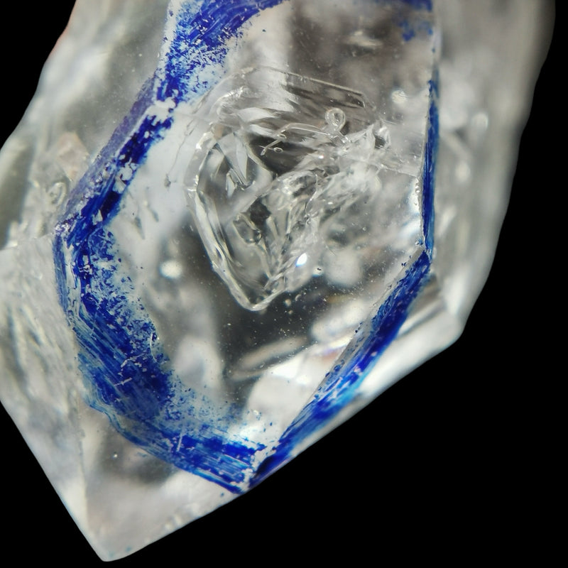 Enhydro Diamond Quartz - Mineral