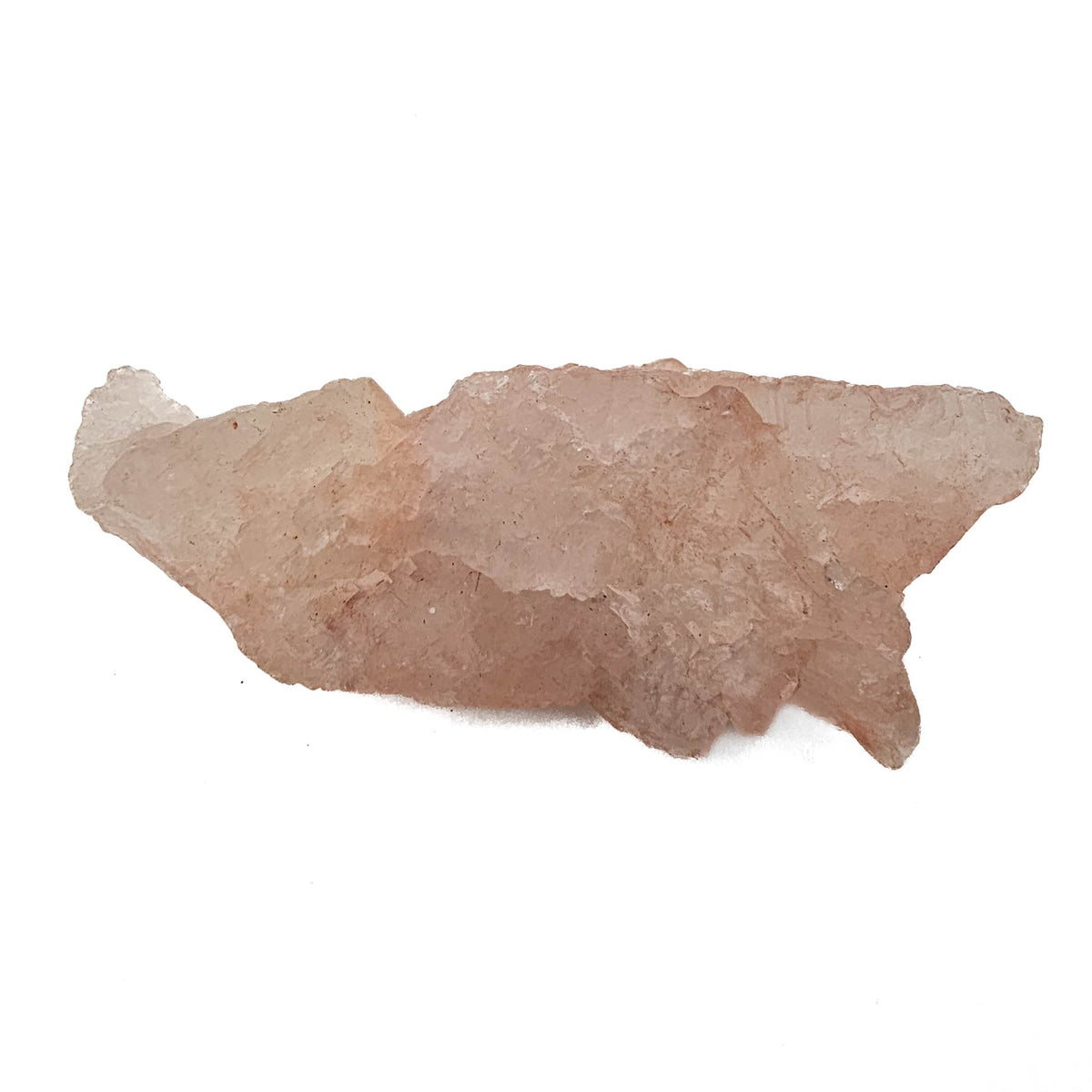 Etched Morganite specimen, a variety of beryl.