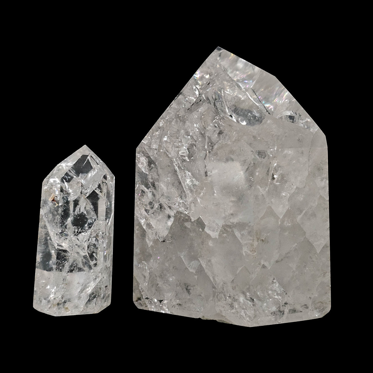 Fire and Ice Quartz - Tower - Brazil - All Chakras
