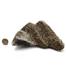 Pyrite and Quartz on Purple Fluorite - Specimen