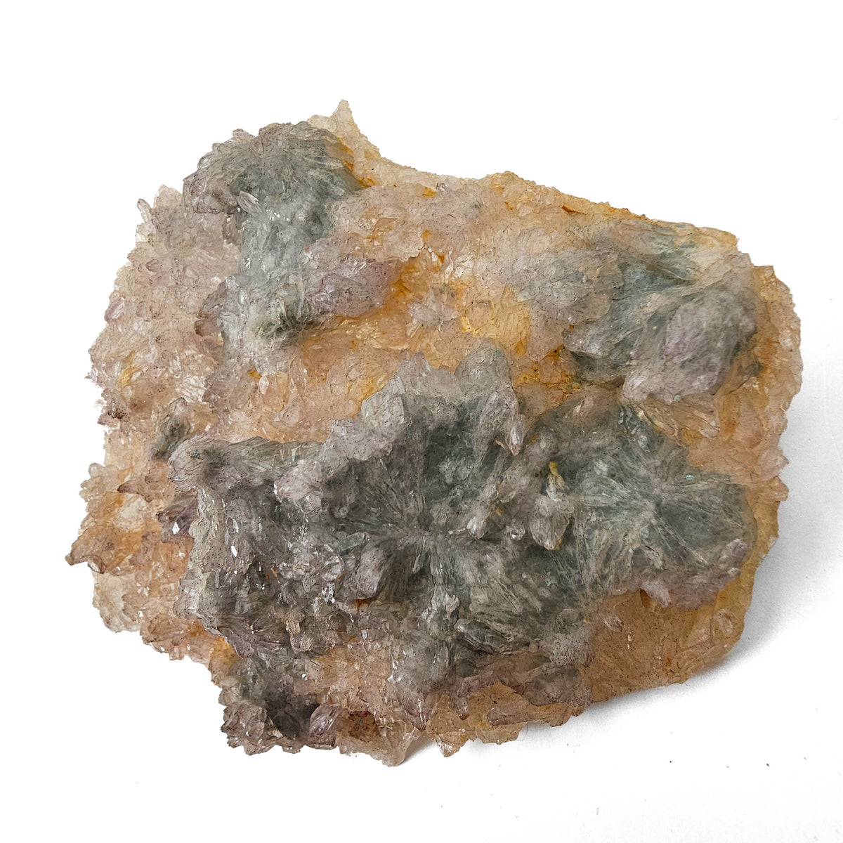 Flower Amethyst specimen, a variety of quartz, from Ametista do Sul, Rio Grande do Sul, Brazil.