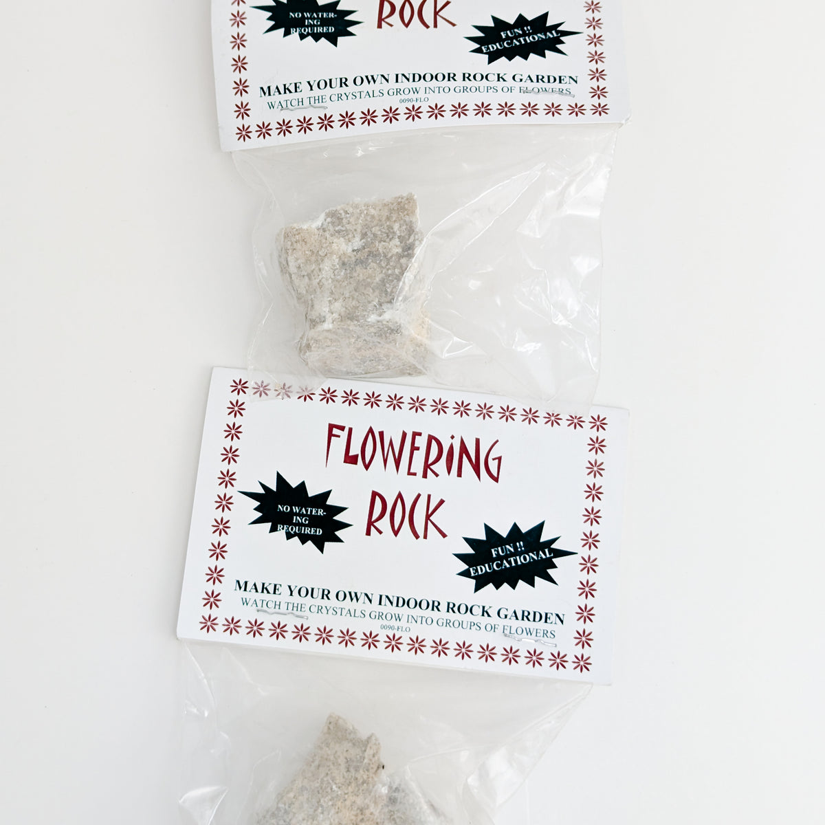 Flowering Rock (Dolomite) experiment.