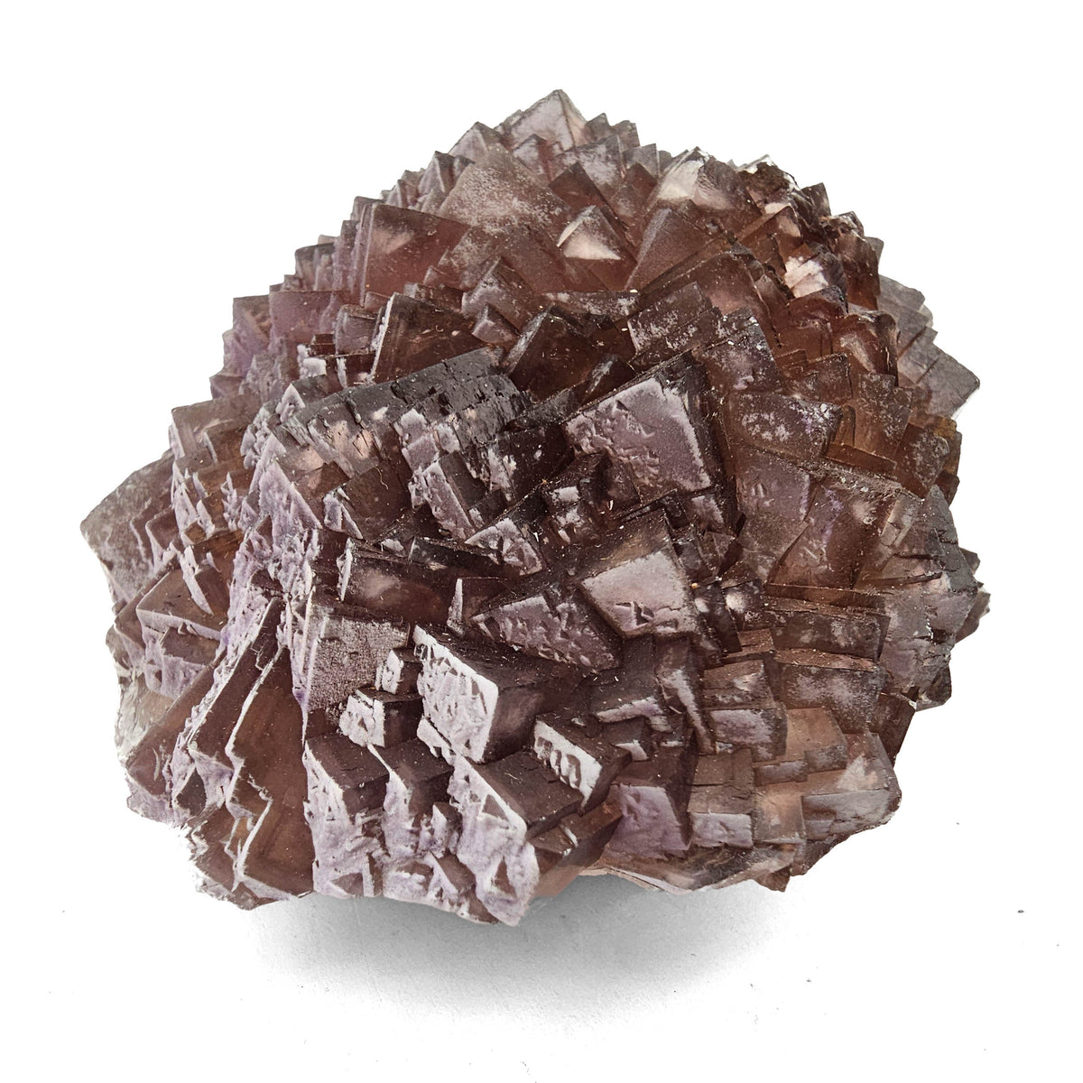 Purple Fluorite specimen, calcium fluoride, from Yaogangxian Mine, Yizhang County, Chenzhou, Hunan, China.