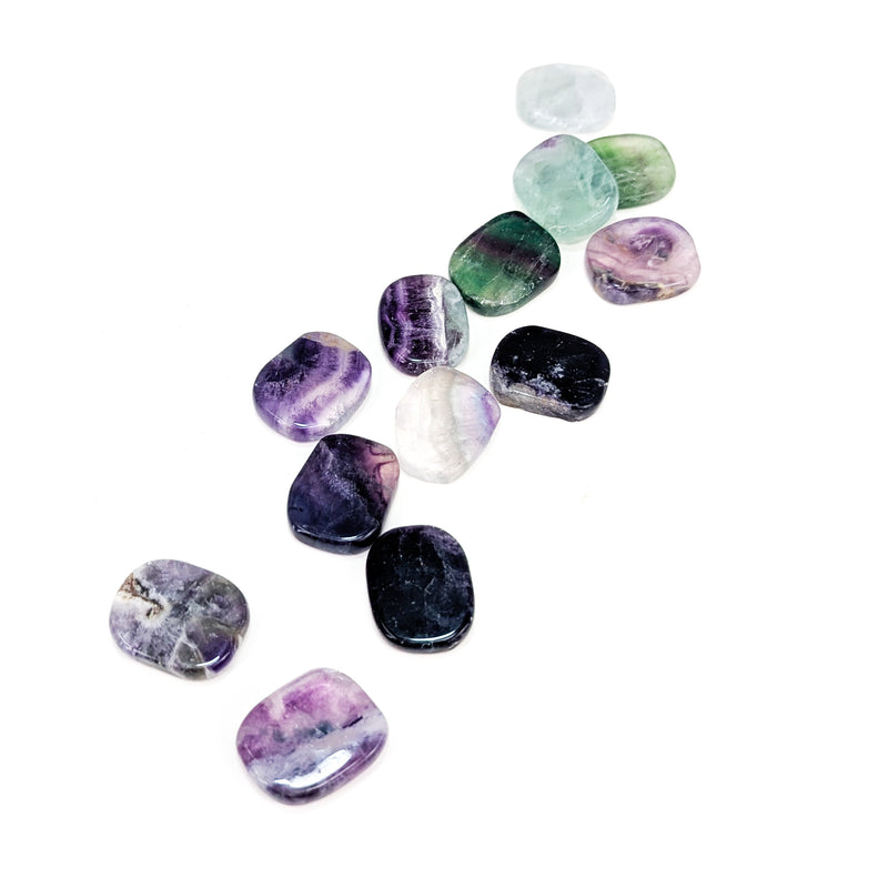 Fluorite - Flat Tumble