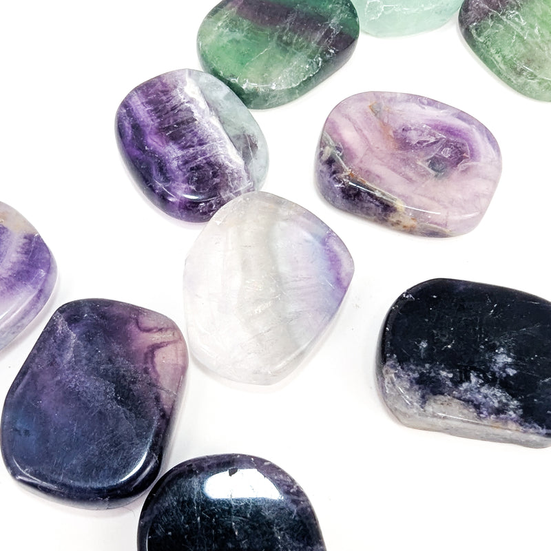Fluorite - Flat Tumble