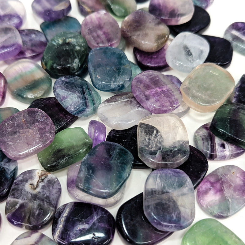 Fluorite - Flat Tumble