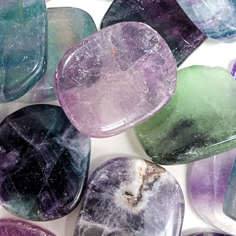 Fluorite - Flat Tumble