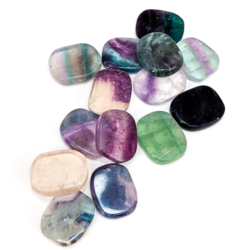 Fluorite - Flat Tumble