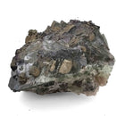 Chalcopyrite & Pyrite on Green Fluorite - Specimen