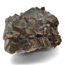 Chalcopyrite & Pyrite on Green Fluorite - Specimen