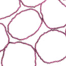 Rhodolite Garnet - Round Bead Bracelet