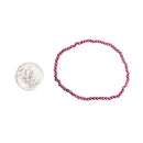 Rhodolite Garnet - Round Bead Bracelet