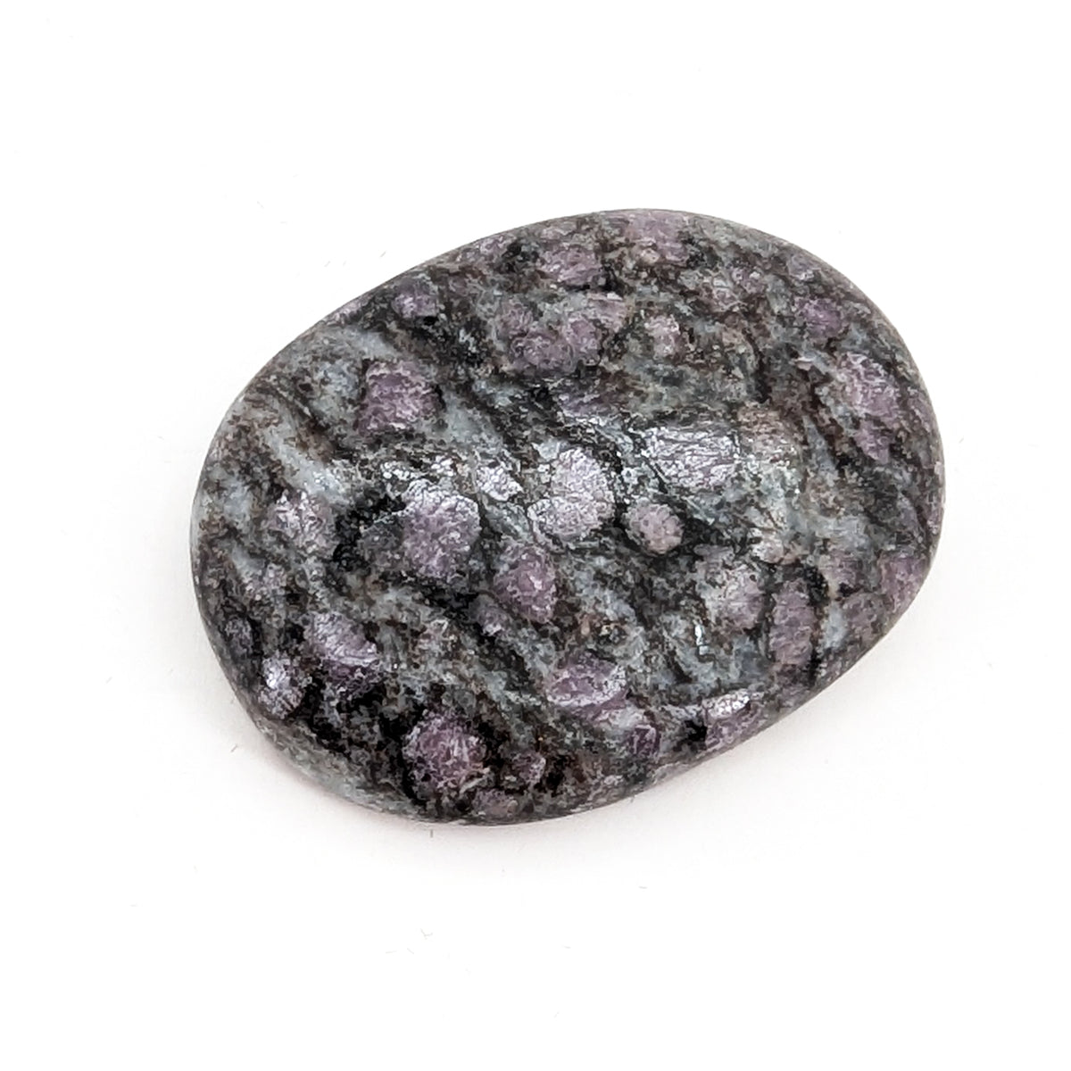 GARNET actof tragedySugar SINA殊Moran Garnet in Schist - Worry Stone