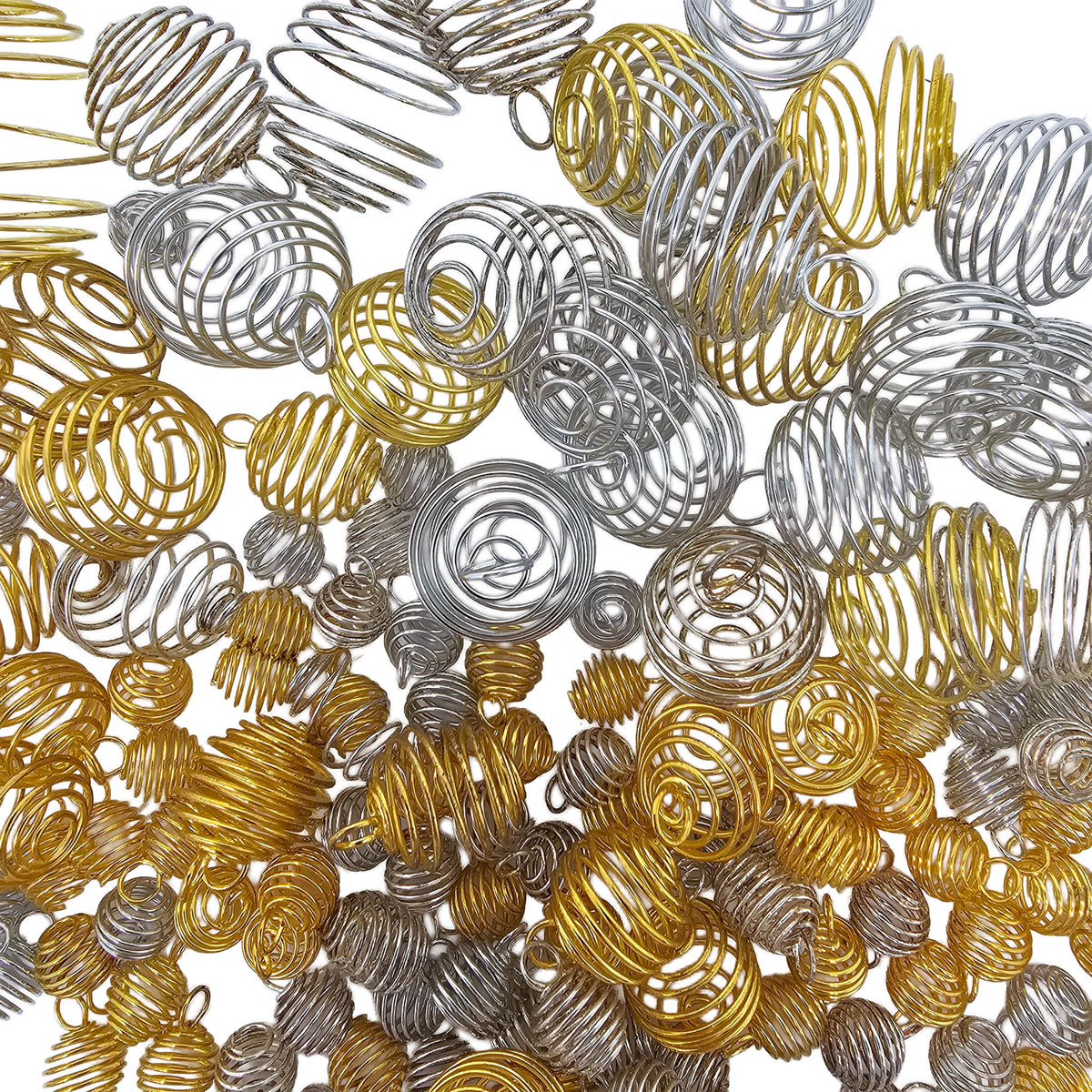 Gem Cage - Spiral - create your own pendant
