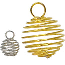 Gem Cage - Spiral - create your own pendant