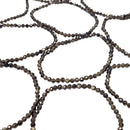 Gold Sheen Obsidian - Faceted Bead Bracelet