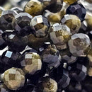 Gold Sheen Obsidian - Faceted Bead Bracelet