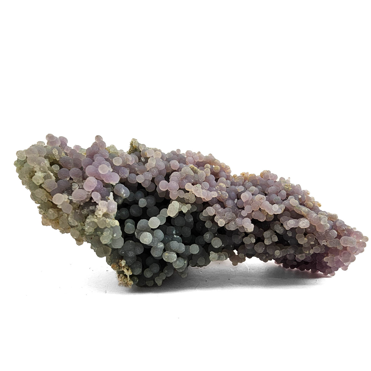 Grape Agate specimen, a variety of chalcedony, from Mamuju Regency, Sulawesi Island, Indonesia.