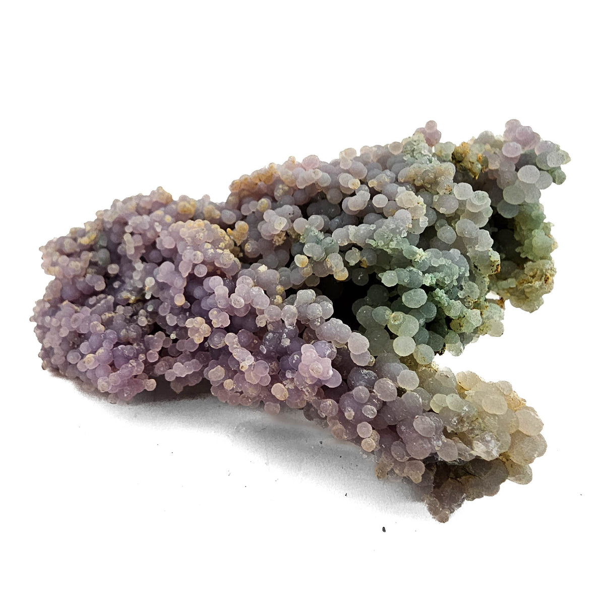 Grape Agate specimen, a variety of chalcedony, from Mamuju Regency, Sulawesi Island, Indonesia.