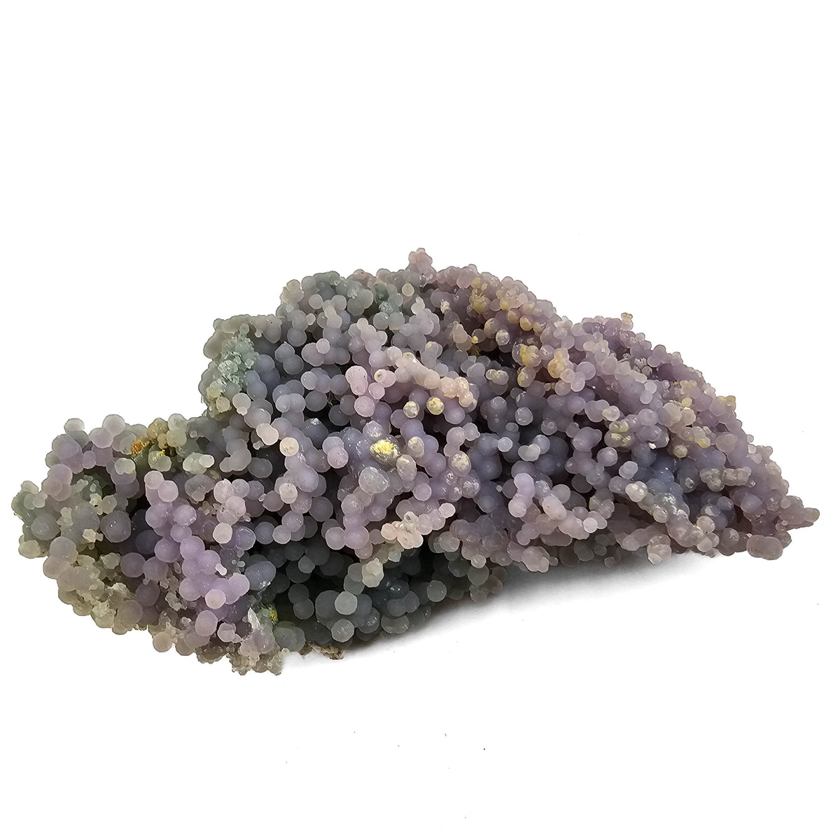 Grape Agate specimen, a variety of chalcedony, from Mamuju Regency, Sulawesi Island, Indonesia.