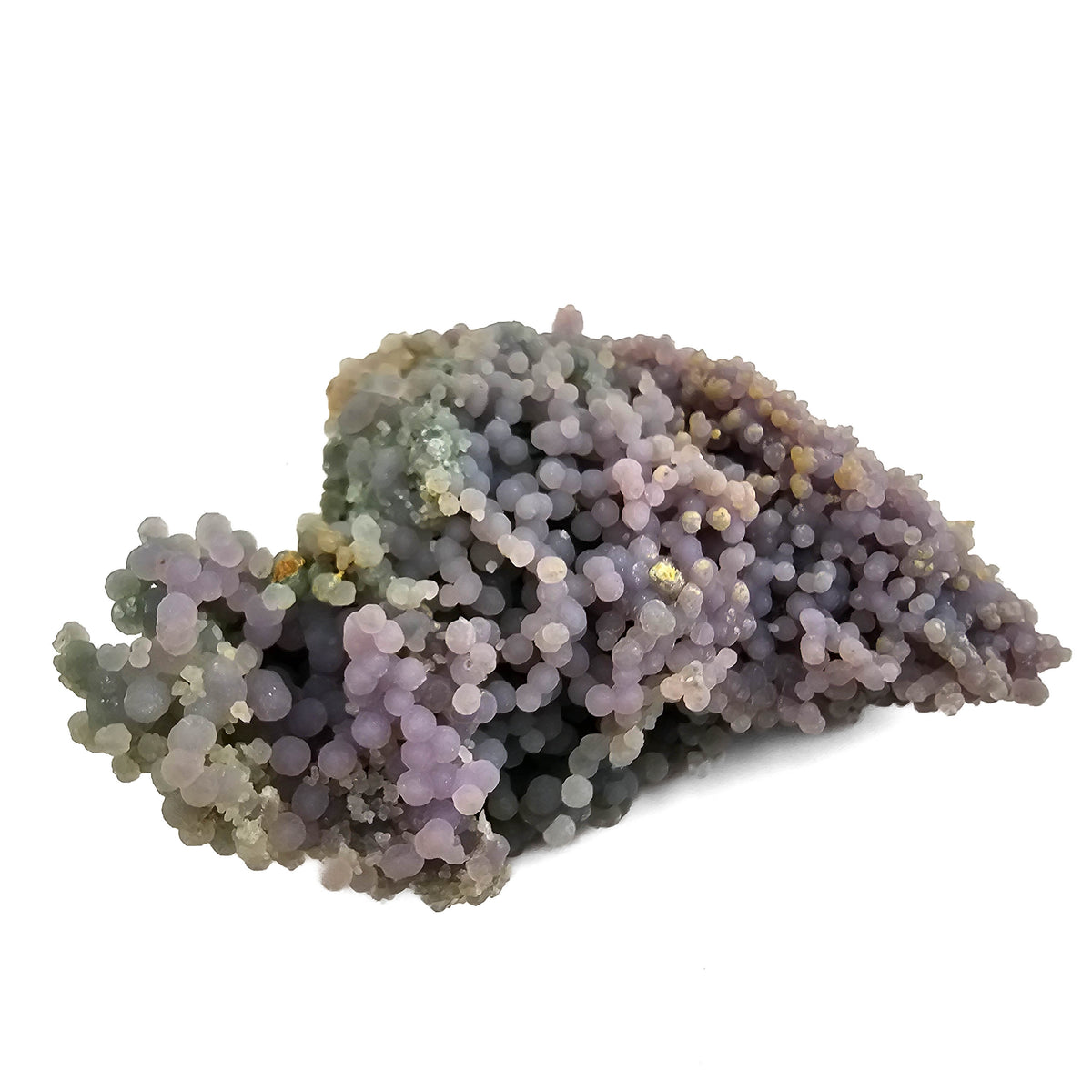 Grape Agate specimen, a variety of chalcedony, from Mamuju Regency, Sulawesi Island, Indonesia.