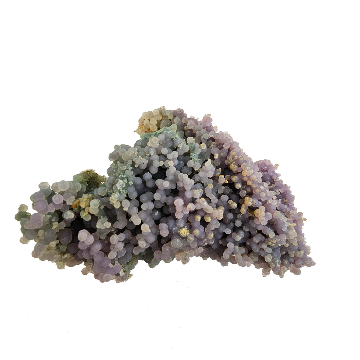 Grape Agate specimen, a variety of chalcedony, from Mamuju Regency, Sulawesi Island, Indonesia.