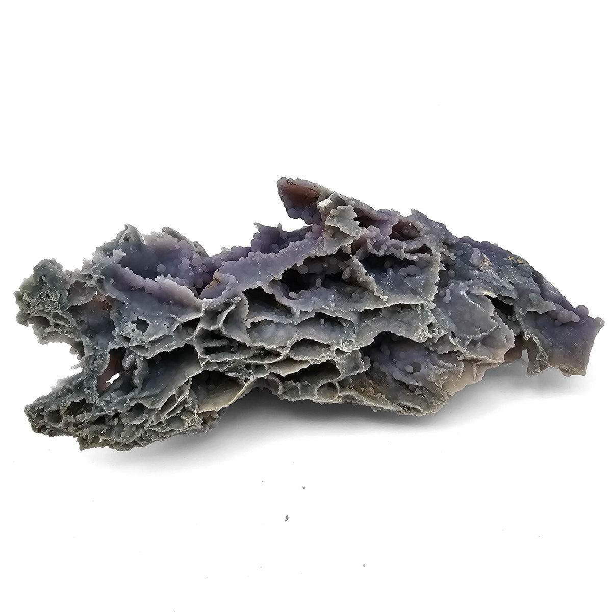 Grape Agate specimen, a variety of chalcedony, from Mamuju area, West Sulawesi, Sulawesi Island, Indonesia.