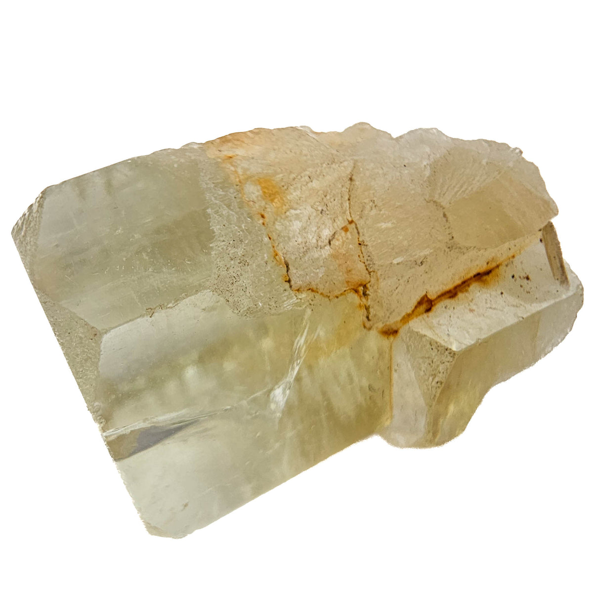 Green Aquamarine specimen, a variety of beryl, from Nagar District, Gilgit-Baltistan, Pakistan.