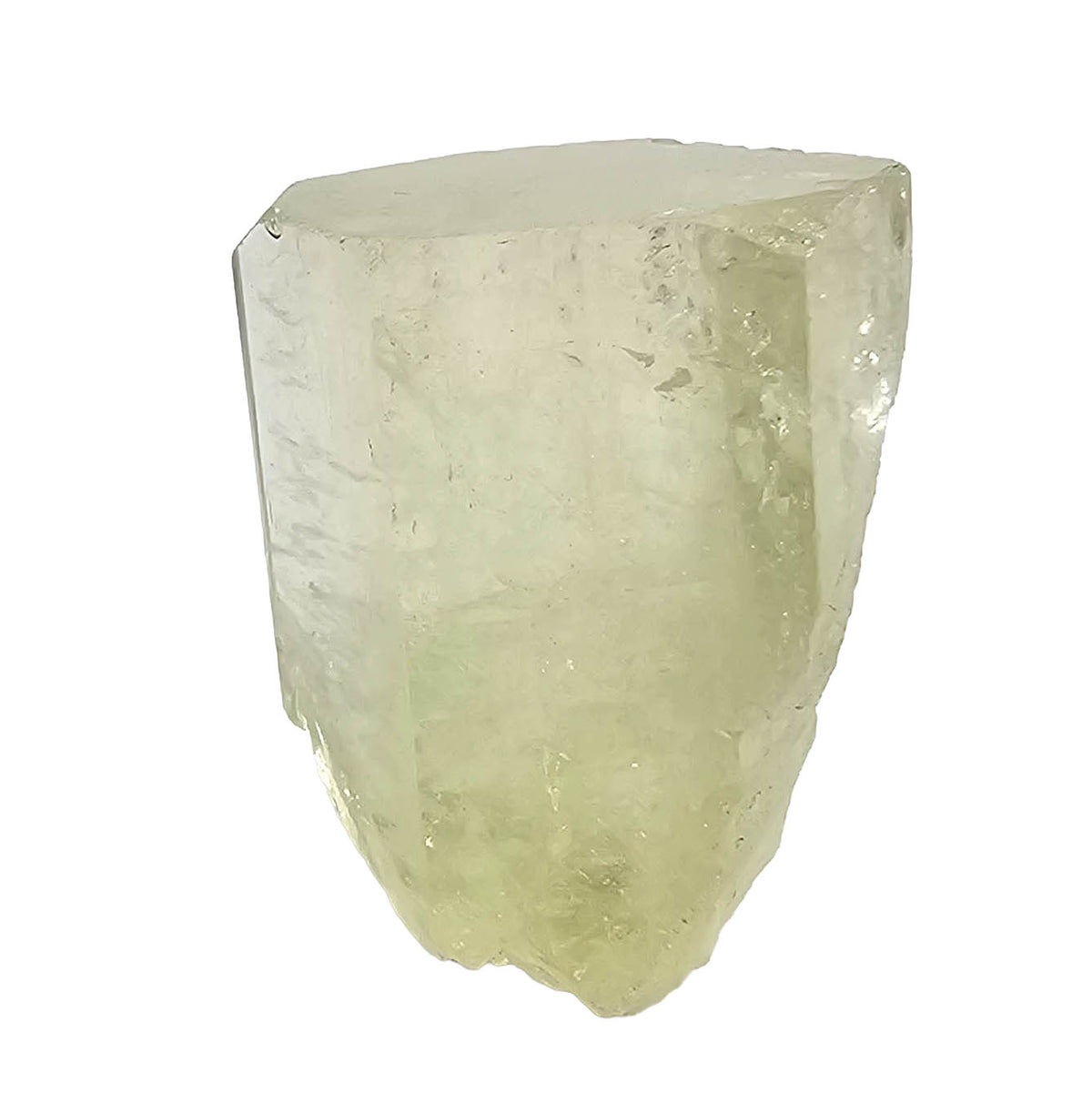 Green Aquamarine specimen, a variety of beryl, from Nagar District, Gilgit-Baltistan, Pakistan.